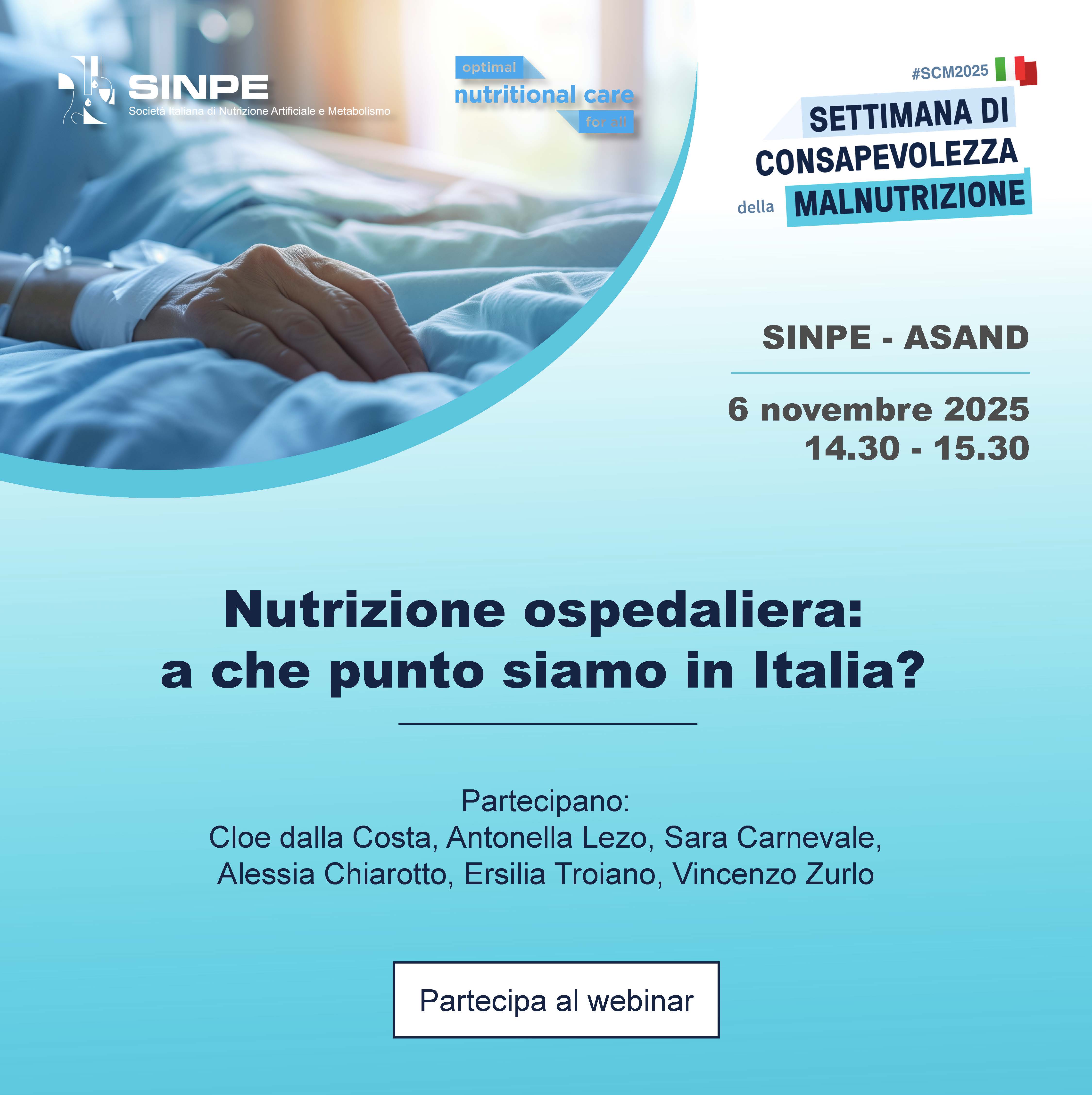 Webinar Nutrizione ospedaliera